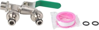 Koperen Tuinsproeier - Waterverdeler - Efficiënte Irrigatie - Twee Wateruitlaten - 1/2 Inch
