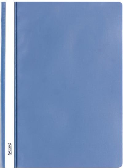 Schnellhefter A4 PP blau Schulheft. 1er Pa