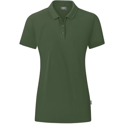 Jako Organic Polo Dames - Olijf | Maat: 36