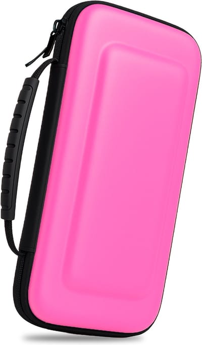 Hoesje Geschikt voor Nintendo Switch 2 Case Hoes Hard Cover - Bescherm Case Geschikt voor Nintendo Switch 2 Hoes - Roze