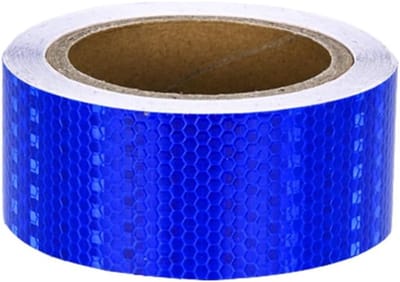 Reflecterende Tape 9m x 5cm - Waterdichte Veiligheidstape voor Voertuigen, Zelfklevende Markeringssticker, Hoogwaardige Reflectiviteit en Waarschuwingsfunctie