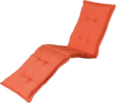 Madison - Tuinkussen - Loungekussen - 200 x 60cm - Panama Oranje - Ligbedkussen
