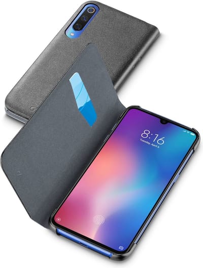 Cellularline Book mobiele telefoon behuizingen 16,2 cm (6.39") Portemonneehouder Zwart