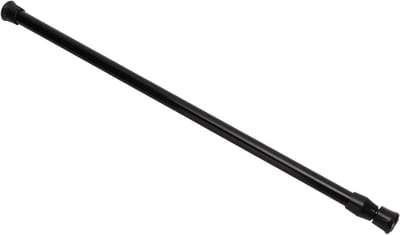 Verstelbare Spanningstang Zwart - Duurzaam Telescoopmodel (40-70 cm Diameter, 1.2 cm Dikte) voor Raamdecoratie en Gordijnen