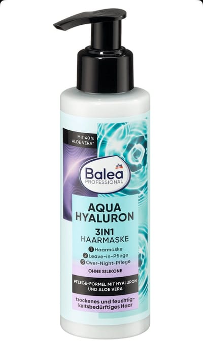 Balea 3 in 1 Haarmasker Aqua Hyaluron 150ml