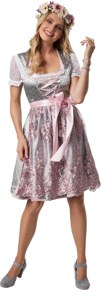 dressforfun - Mini-Dirndl Sonthofen model 2 XXL - verkleedkleding kostuum halloween verkleden feestkleding carnavalskleding carnaval feestkledij partykleding - 304664
