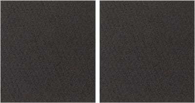 Isolatie Vilt - Carbon Vilt Wick - Oven Bescherming - Hoge Temperatuur Weerstand - 10x10x0.3 cm - Zwart