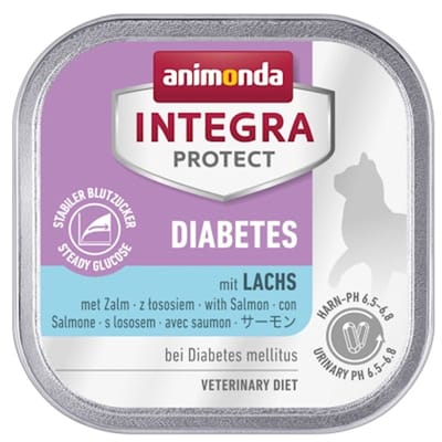 Animonda Integra Protect Cat Diabetes - Zalm - 16 x 100 g