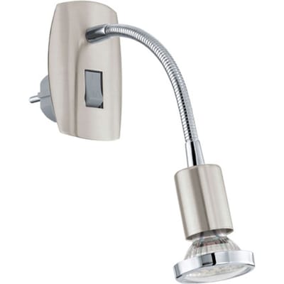 Eglo Stekkerspot Mini 4 Nikkel Chroom 3w