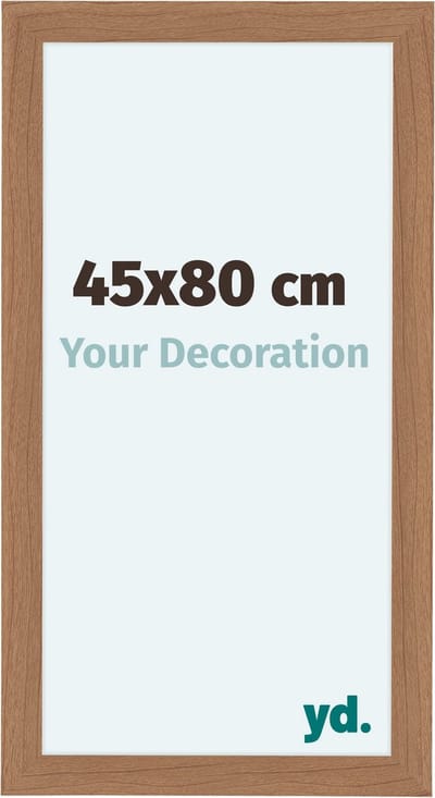 Your Decoration - Fotolijst 45x80 cm - MDF - Notenhout Licht - Como