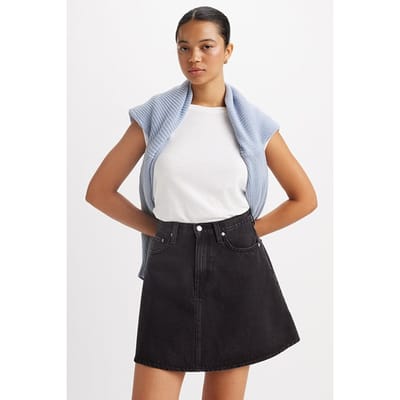 Levi's Mini Denim Skirt Black Größe: W27 | Jeansröcke Outlet | Damen | Blau