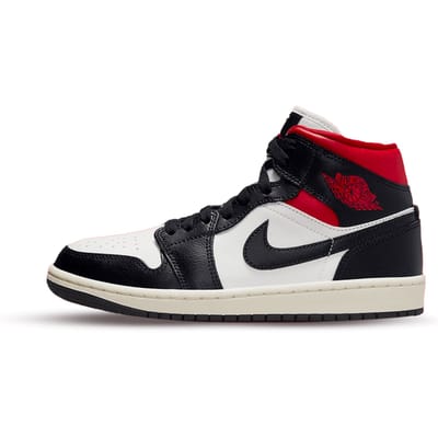 Nike Air Jordan 1 Mid Gym Red Panda - Sneakers - Unisex - 061