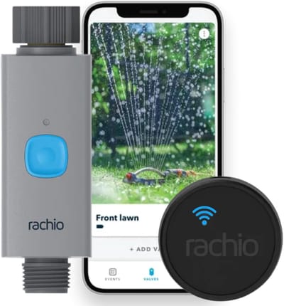 Slimme slangtimer met WiFi-hub voor buiten bewatering - Eenvoudige installatie en automatisch sproeischema