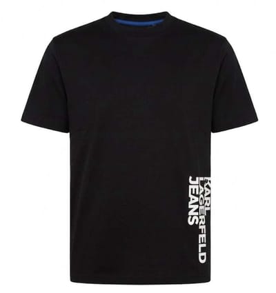 Karl Lagerfeld Jeans B2m17047 T-shirt Met Korte Mouwen Zwart M Man