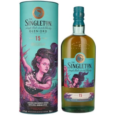 The Singleton GLEN ORD 15 Years Old Single Malt Diageo Special Release 2022 54,2% Vol. 0,7l in geschenkverpakking