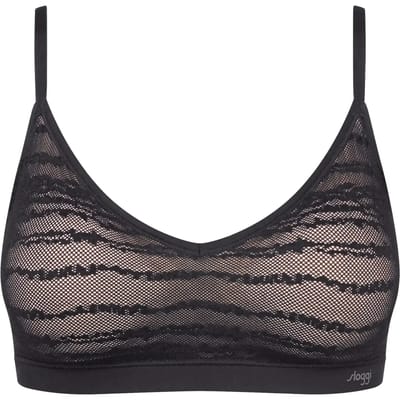 Bralettes/zonder beugel Sloggi FREE Evolve PU Lace