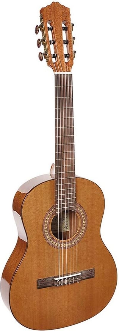 Klassieke gitaar Bambino 1/2 Salvador Cortez Solid Top Artist Series CC-22-BB