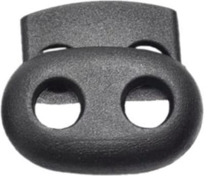 Premium kwaliteit 16 Koordstoppers Zwart | Koord Stoppers 16 Stuks | Ook Voor Mondkapjes | Stopper | Cord locks 16 Pcs