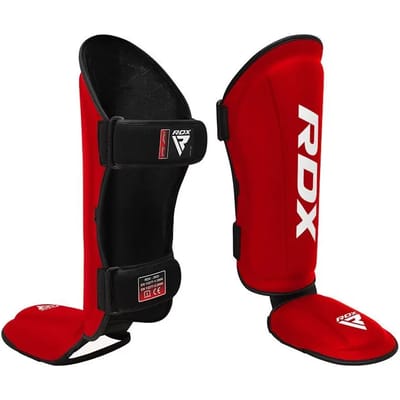 RDX Sports Shin Instep Molded KING - Rood - Extra Large