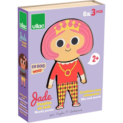 VILAC puzzel dress up Jade 2 jr+