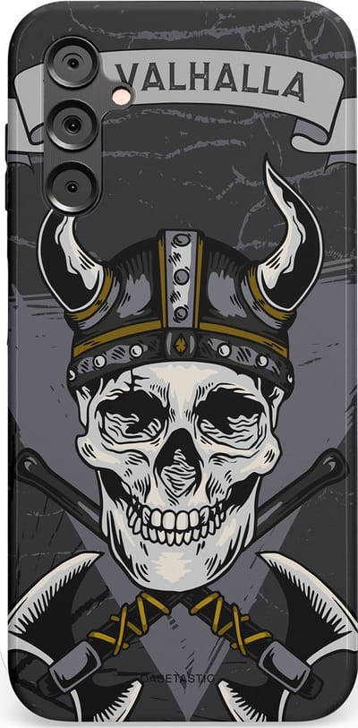 Casetastic Hoesje Geschikt voor Samsung A14 (5G/4G) - Stijlvolle Beschermende Duo-layer Case - Valhalla