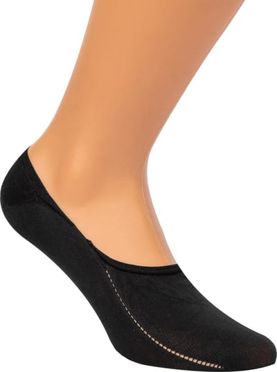 Arieszzz Sneakersokken Unisex 12 Pack Zwart - Maat 35-38 S/M