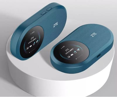 ZTE U10S Pro - Mifi router - 4G Mifi - Wireless router - 32 gebruikers - LCD scherm - 229Mbps downloadsnelheid 50Mbps uploadsnelheid