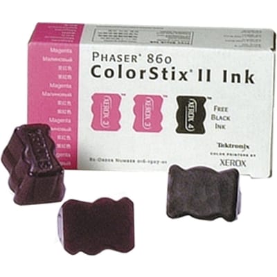 Xerox 016190701 colorstix magenta 2 stuks / colorstix zwart 1 stuk (origineel)
