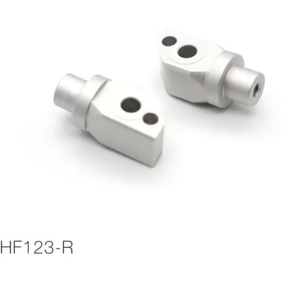 Paar voetsteunadapters voor achterop motorfiets Barracuda Honda