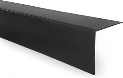 Hoekprofiel PVC, Zelfklevend, Rand- en Hoekbescherming, 50x50mm, 200cm, Zwart