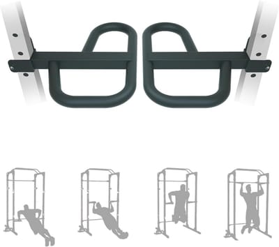 Multi Grip Dipstang Bevestiging voor Power Rack - Universele Pasvorm en Hoge Capaciteit