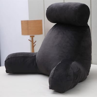 Leesmat - Leeskussen - Ontspannen Lezen - Extra Gevuld Schuim - 58x40x25CM - Zwart