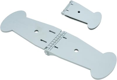Voetsteun Bureau - Beensteun Verstelbaar - Comfortabel Zitten - Inklapbaar Draagbaar - 27 cm Opgevouwen - Zwart