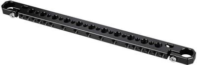 Allecto - Aluminium Cheese Bar - 15mm Rod Adapter - Ideaal voor camera en monitor cage - Stevig en lichtgewicht - Perfect voor videoproductie - Ges..