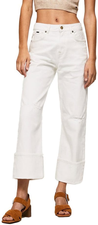 Pepe Jeans Hazel Selvedge Spijkerbroek Blauw 32 / 34 Vrouw