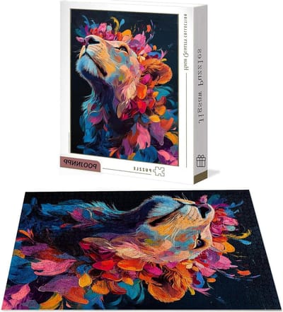Puzzel 6000 stukjes - Legpuzzel volwassenen - Ontspannend tijdverdrijf - Genummerde rugzijde - 179x105 cm - Dier