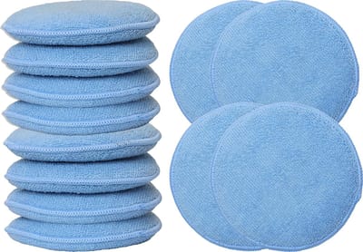 Autopolijstpads - 12 stuks - Polijst Pad Set - Polijstspons - Auto Reinigingssponzen Polijstpads - Polish Foam Applicator Pads