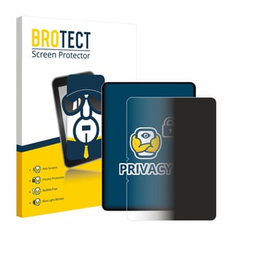 BROTECT - privacy screenprotector voor realme Pad 3 (Portret-Modus) - Folie Beschermfolie Blauwlichtfilter