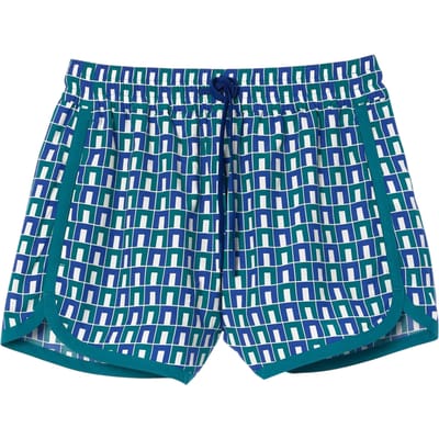 Lacoste Dames-shorts met geometrisch patroon (Veelkleurig)