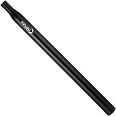 Zadelpenklem Fiets - Zadelsteun Onderdeel - Comfortabel Fietsen - Lichtgewicht Aluminium - 31.6x450mm - Zwart