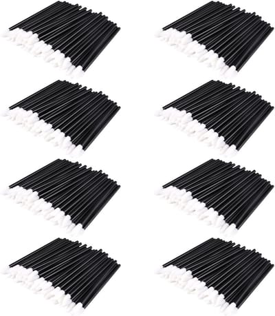 Set van 400 Lip Applicators voor Perfecte Lippenstift, Concealer en Make-up Toepassing, Ideaal voor Nail Art en Professioneel Gebruik