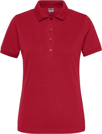 James and Nicholson Dames/dames Bio Stretch Polo Shirt (Rood)