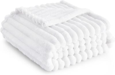 Zachte en warme fleecedeken 150x200 cm voor bed en bank
