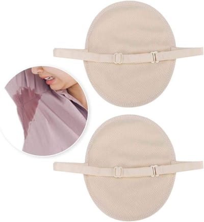 Absorberende en herbruikbare okselpads voor mannen en vrouwen - Ultra dun, geurabsorberend en comfortabel, 2 stuks
