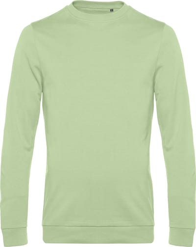 Sweater 'French Terry' B&C Collectie maat XL Light Jade/Groen