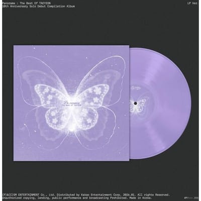 LP Ver TAEYEON Panorama The Best of TAEYEON No POB white