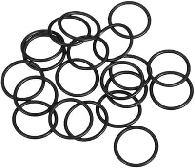 12Pc Nitrile Rubber O-Ringen voor Waterdicht Afsluiten, 9mm Buitendiameter, 5mm Binnendiameter, 2mm Breedte - Ideaal voor Loodgietwerk, Auto Reparatie en Meubelverbindingen