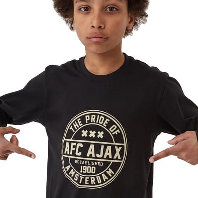 Ajax Kinderpyjama - Zwart/Goud - Maat 104