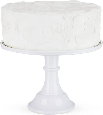 Melamine Cake Stand - Cupcake Display - Dessert Serveren - Hittebestendig - 29 x 20 cm - Wit