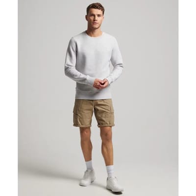 Superdry - Cargoshort van zwaar biologisch katoen - Heren - Korte broeken